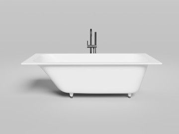 Ванна встраиваемая ORLANDA KIT 180x80 S-Stone Матовое