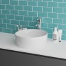 Раковина Grossman Style GR-3013 (410х410х150) белая матовая,1 место