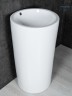 Раковина Gid Nb163 81107 накладная белая 46x46x85