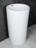 Раковина Gid Nb163 81107 накладная белая 46x46x85