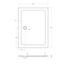 Поддон SMC CEZARES TRAY-M-AH-120/90-35-W