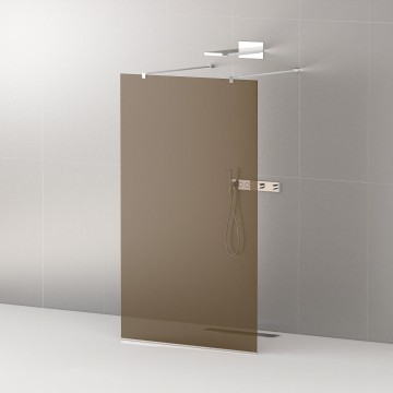 Душевая перегородка CEZARES LIBERTA-L-2-110-120-BR-Cr