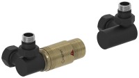Автоматический терморегулятор 3D левый (G 1/2&quot; НР х G 3/4&quot; НГ)