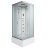 Душевая кабина Niagara Classic NG-1108-14F (90х90х215) средний поддон(26см),стекло матовое,4 места с полкой