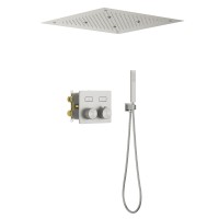 Душевая система встроенная с термостатом Timo Petruma SX-5209/13SM никель