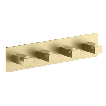 Вешалка-4 крючка Timo Selene 17015/17 золото матовое