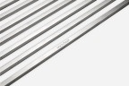 Ролл-мат EXTRA, R440-BS, брашированная нерж.сталь, 330х440мм, Paulmark