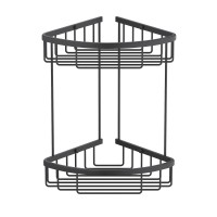 Полка угловая двойная Timo Saona 13082/03 черный