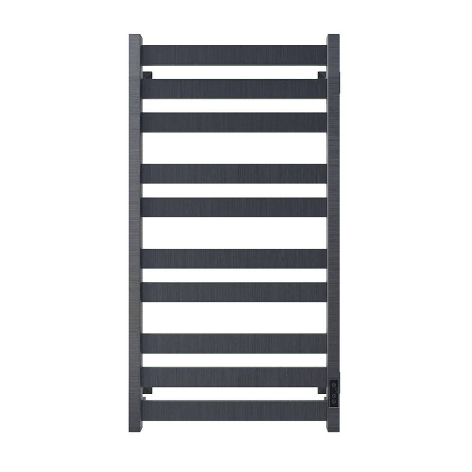 Полотенцесушитель электрический Piatto, 50/100, графит брашинг