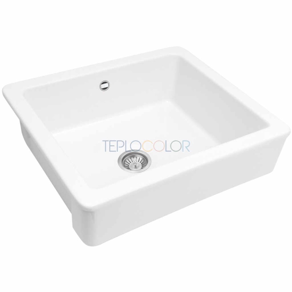 Керамическая мойка, 1-чаша, farmhouse