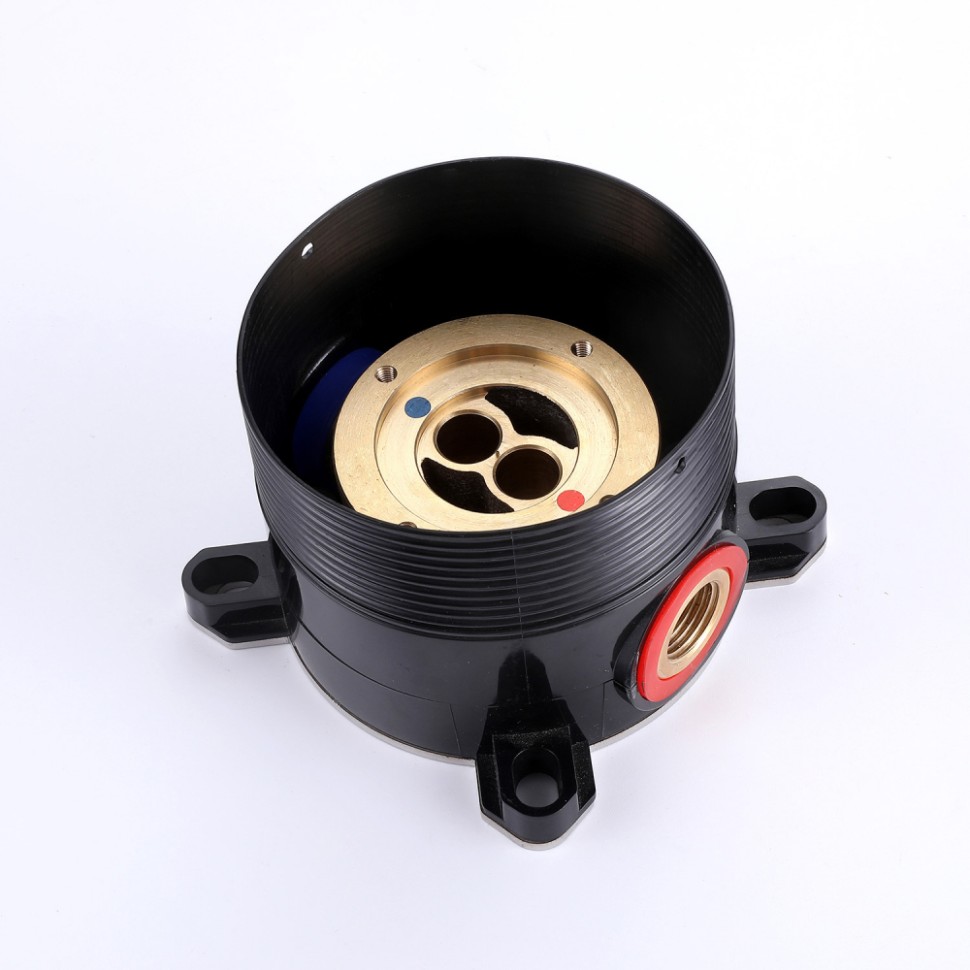 Смеситель ABBER Wasser Kreis AF8140G напольный для раковины, золото матовое