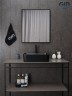 Раковина Gid Bm9103 53374 накладная черная матовая 48x37x13