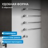 Полотенцесушитель электрический ABBER Charme AH4004 хром