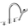 Смеситель на борт ванны Hansgrohe Vernis Blend (71456000) хром