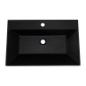 Раковина из искусственного камня BelBagno BB700/450-LV-ART-AST-NERO