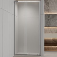 Душевая дверь Rapid-N VDS-3RN11/12CL, хром, стекло прозрачное