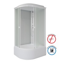 Душевая кабина Niagara Promo P120/90/40R/MT (120х90х215) 4 места