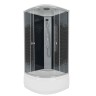 Душевая кабина Niagara Eco NG-7508-14 (90х90х215) высокий поддон(40см),стекло мозаика,4 места