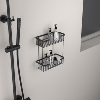 Полка двойная Timo Saona 13083/03 черный