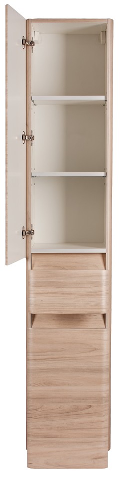 Колонна универсальная STYLE LINE "Атлантика 35 L" с корзиной, Люкс ясень перламутр, PLUS