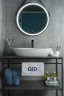 Раковина Gid N9062 51117 накладная белая 66.5x44x15