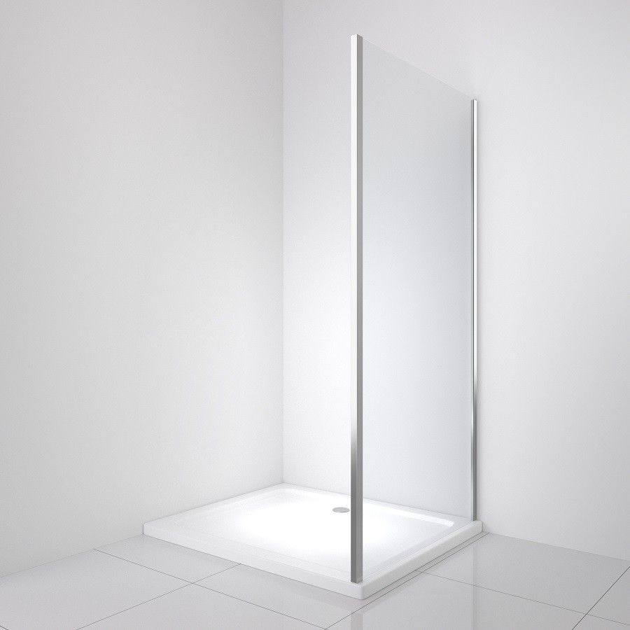 Боковая панель BelBagno LUCE-80-FIX-C-Cr