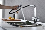 Смеситель для кухни SERPENTINE, хром, Se213222-CR, Paulmark