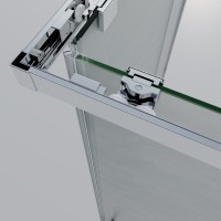 Душевой уголок Rapid-N VSS-3RN1212E10MT, (1100-1200)x(1100-1200), хром, стекло текстурное