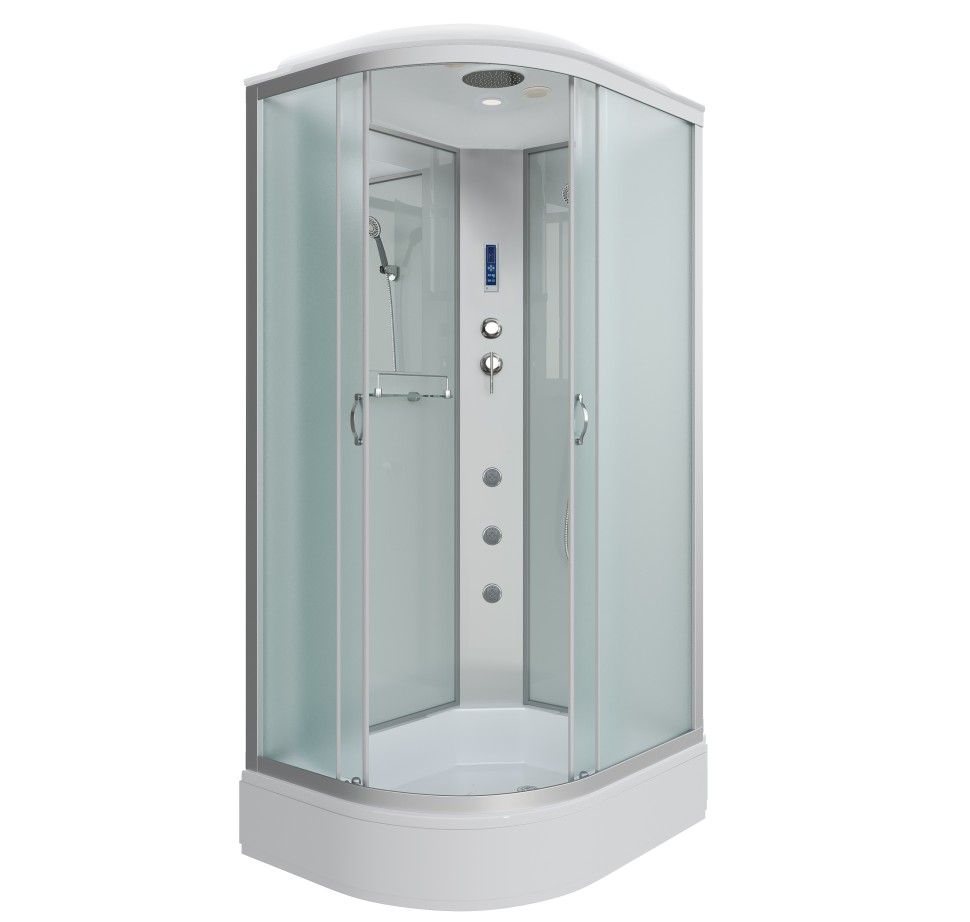 Душевая кабина Niagara Classic NG-33084-14RF (100х80х215) средний поддон(26см),стекло матовое,4 места