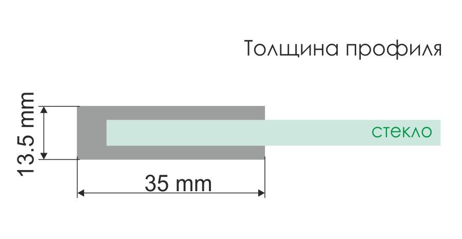 Лайне (Leine) 35P38 Душевой уголок