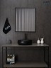 Раковина Gid Bm9030ds 53384 накладная черная матовая 40x30x13.5