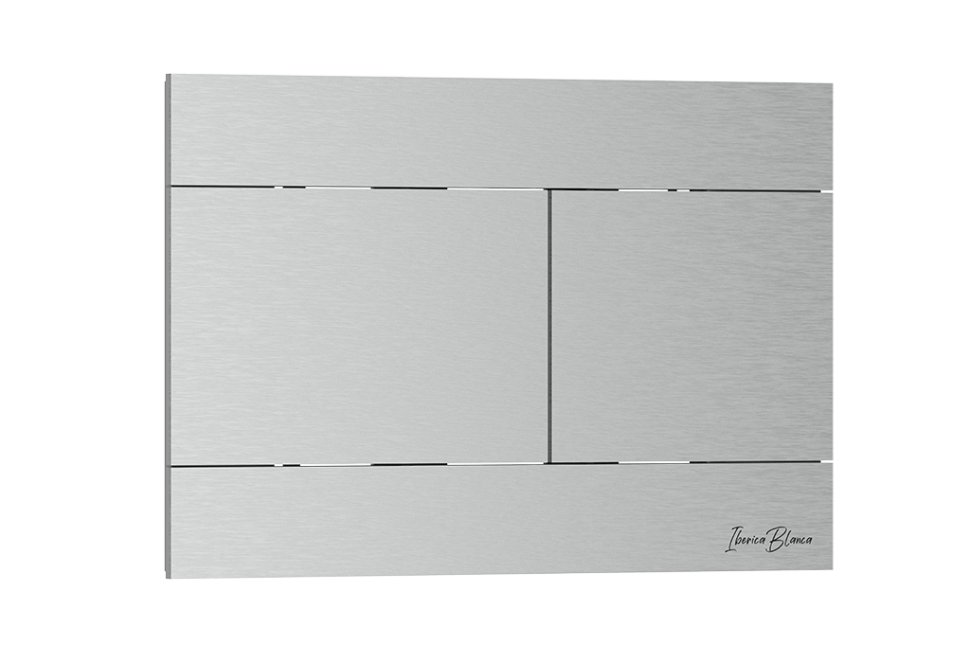 Комплект 3в1 IBERICA BLANCA инсталляция SILENCIO MINI, унитаз BURGOS ALTO белый, кнопка смыва INOX-R хром матовый (IB.001M.BRA.231.1501)