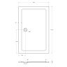 Поддон SMC CEZARES TRAY-M-AH-140/90-35-W