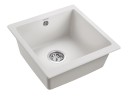 Мойка GERA 50, IT-GRANIT, PM104546-WH, белый, 445х460, подст. мон. Paulmark