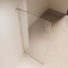Душевая перегородка Волк-Ин (Walk-In) VSWL-7HS100CLBN, 1000*2000, брашированный никель, стекло прозрачное,