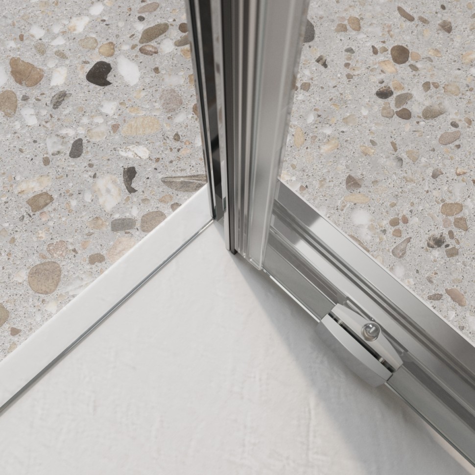 Душевой уголок BelBagno LUCE-AH-1-110/100-C-Cr