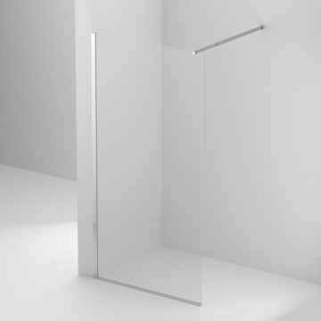 Душевая перегородка BelBagno KRAFT-L-1-70-C-Cr