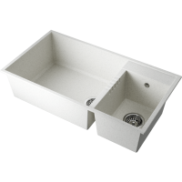 Кухонная мойка Omoikiri Tedori 85-2-U-WH Tetogranit/белый