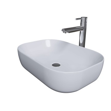 Раковина Grossman GR-3049 (610х400х145) белая,1 место