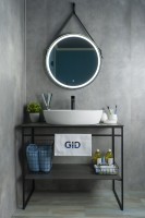 Раковина Gid N9433 51148 накладная белая 61x41x14.5