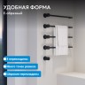 Полотенцесушитель электрический ABBER Charme AH4004MB черный матовый