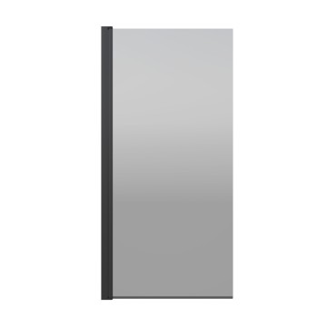 Душевая шторка RIVER S Black 900 тонированное стекло