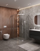 Душевой уголок CEZARES MOLVENO-RH-1-120/100-C-Cr-IV