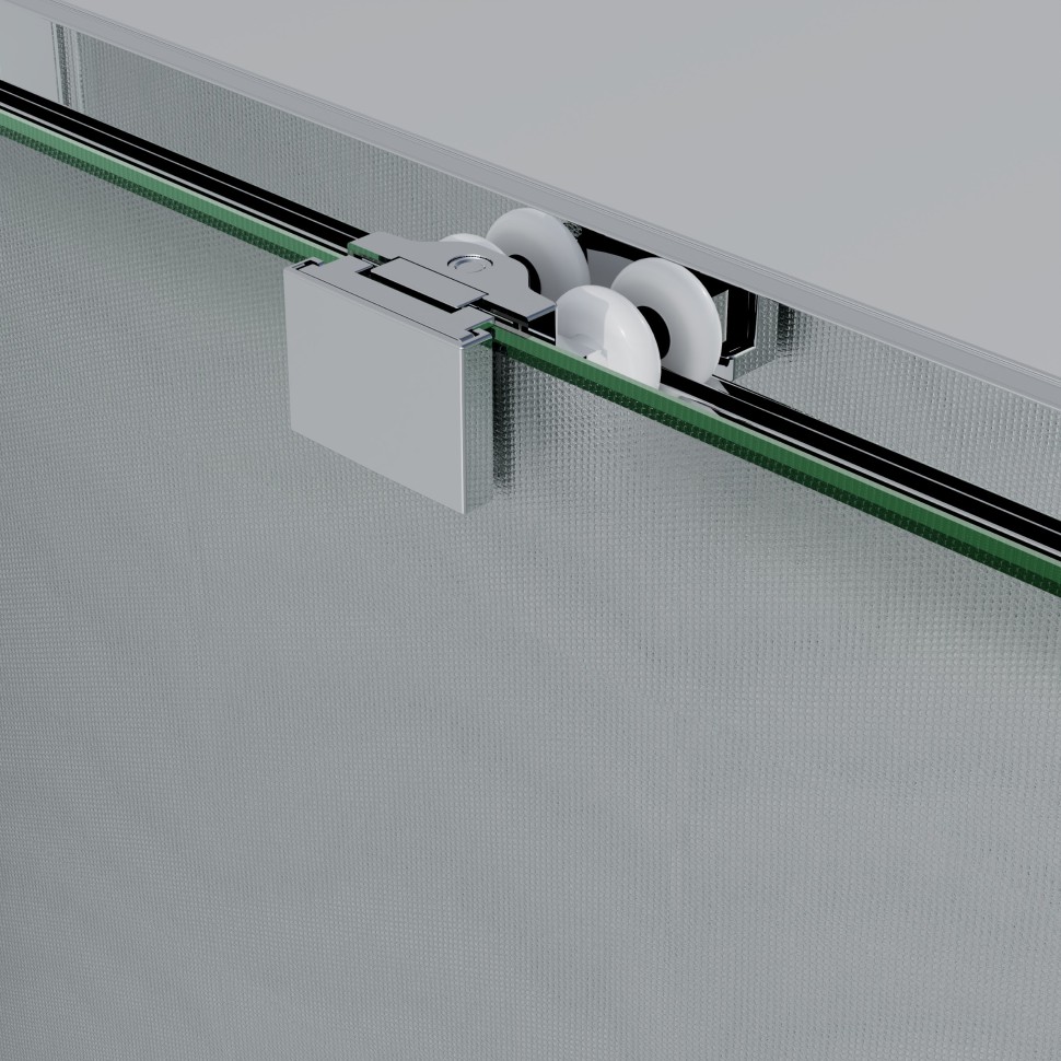 Душевой уголок Rapid-N VSS-3RN1012E10MT, (900-1000)x(1100-1200), хром, стекло текстурное