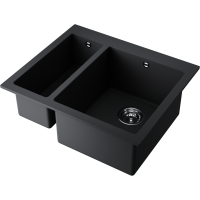 Кухонная мойка Omoikiri Bosen 59-2A-GB Artceramic/графит