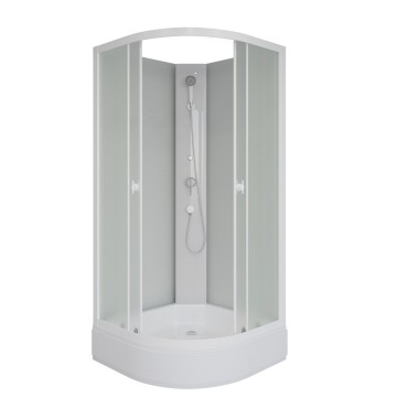 Душевая кабина Niagara Promo P100/26/MT/BK (100х100х195) 4 места