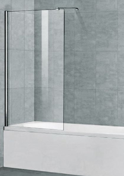 Стекло для шторки на ванну CEZARES LIBERTA-80/155-C