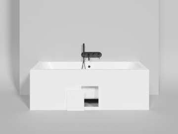 Ванна встраиваемая ORLANDA AXIS 170x75 S-Sense Матовое