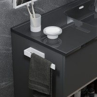 Стакан настольный для зубных щеток Timo Saona 13231/16 белый матовый