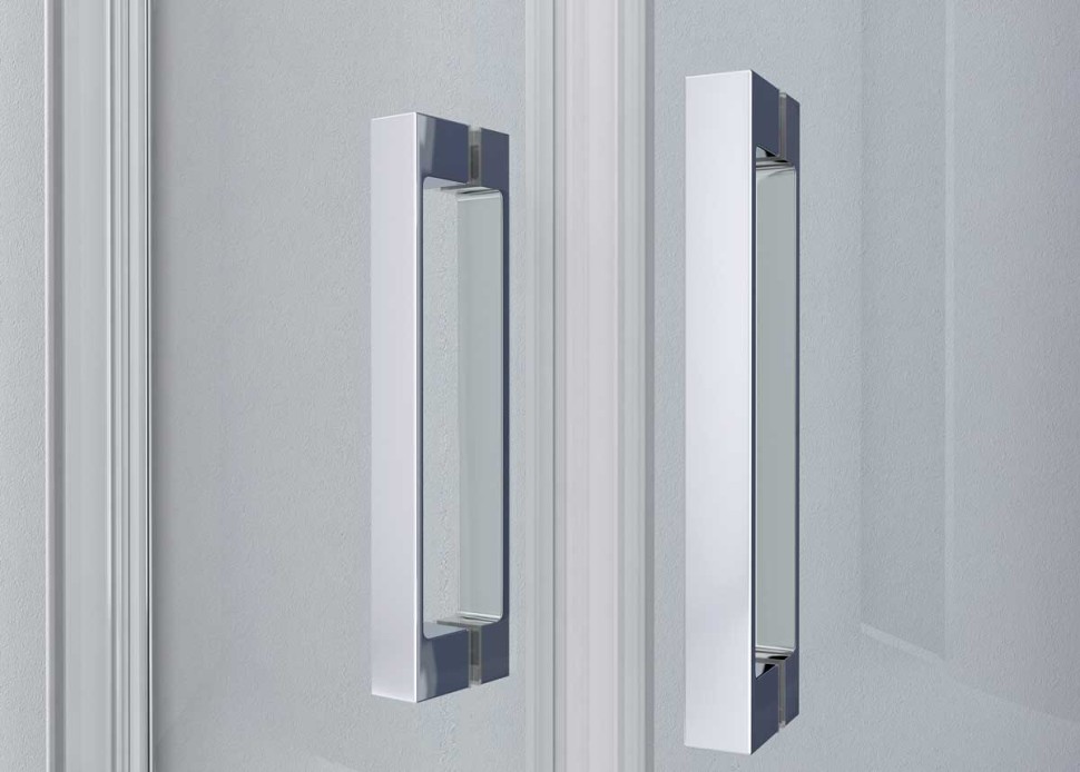 Душевая дверь Alpha VDS-3AL2170CL, 1700, хром, стекло прозрачное
